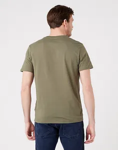 WRANGLER Dvojbalenie pánskych tričiek  W7G9DHX45 2 PACK TEE DUSTY OLIVE Veľkosť: XXXXL
