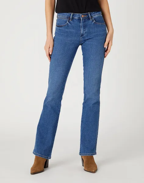 WRANGLER Dámske džínsy  W28B4734R BOOTCUT CAMELLIA Veľkosť: 31/34