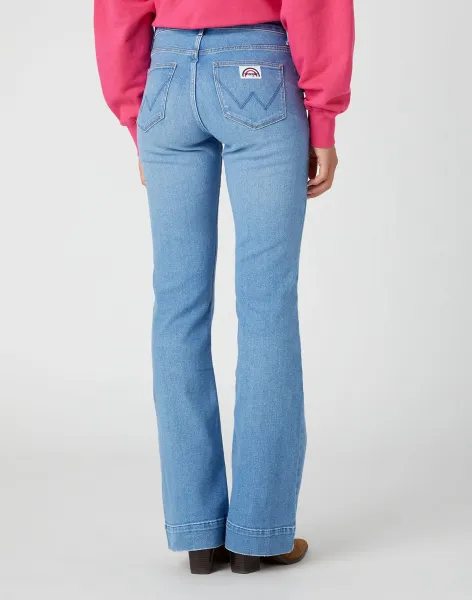 WRANGLER Dámske rifle  W2334736U FLARE HAZEL Veľkosť: 33/32