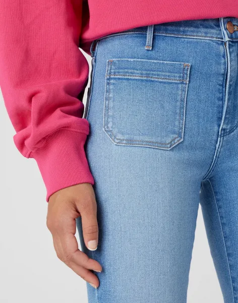 WRANGLER Dámske rifle  W2334736U FLARE HAZEL Veľkosť: 33/32