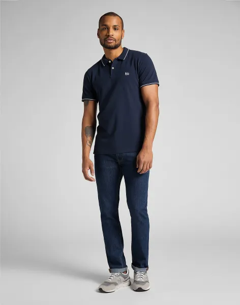 LEE Pánske tričko  L61ARL35 PIQUE POLO NAVY Veľkosť: M