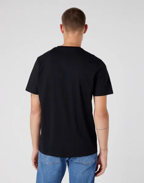 WRANGLER Dvojbalenie pánskych tričiek  W7BZFQE12 SIGN OFF TEE TRUE NAVY Veľkosť: M