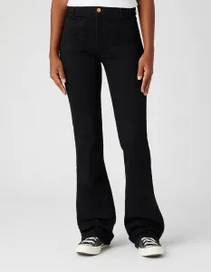 WRANGLER Dámske rifle  W233GQ111 FLARE RETRO BLACK Veľkosť: 32/32