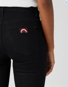 WRANGLER Dámske rifle  W233GQ111 FLARE RETRO BLACK Veľkosť: 32/32