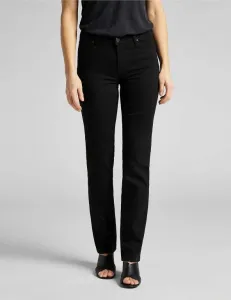 LEE Dámske džínsy  L301FS47 MARION STRAIGHT BLACK Veľkosť: 32/33