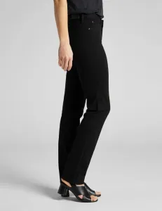 LEE Dámske džínsy  L301FS47 MARION STRAIGHT BLACK Veľkosť: 32/33