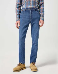 WRANGLER Rifle pre mužov  TEXAS SLIM RIDGE WASH 112358218 Veľkosť: 33/32