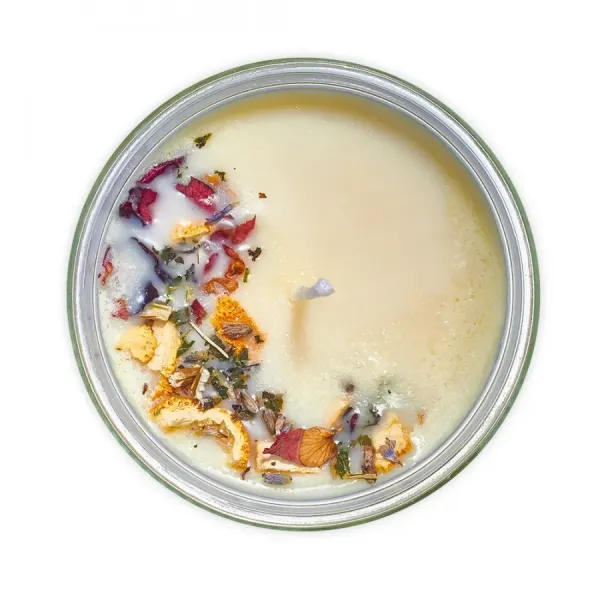 Proti stresu - aromaterapeutická sójová sviečka