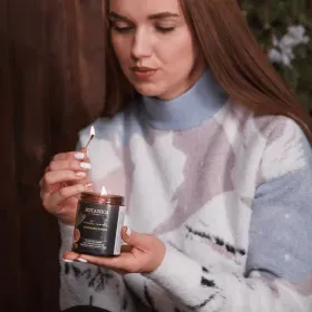 WINTER WONDER - XL ručne odlievaná sójová sviečka
