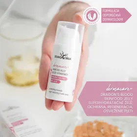 DERMACARE+ Dragon´s Blood Skinfood Jelly superhydratačné želé: ochrana, regenerácia, osvieženie pleti