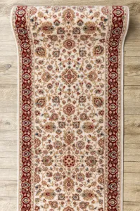 Behúň NAIN 6999 51063 Ornament / Kvety, béžový / bordový