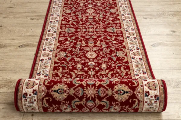 Behúň NAIN 144 51066 Ornament / Kvety, bordový / béžový