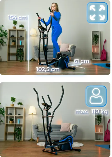 JAKS Eliptický trenažér Flash
