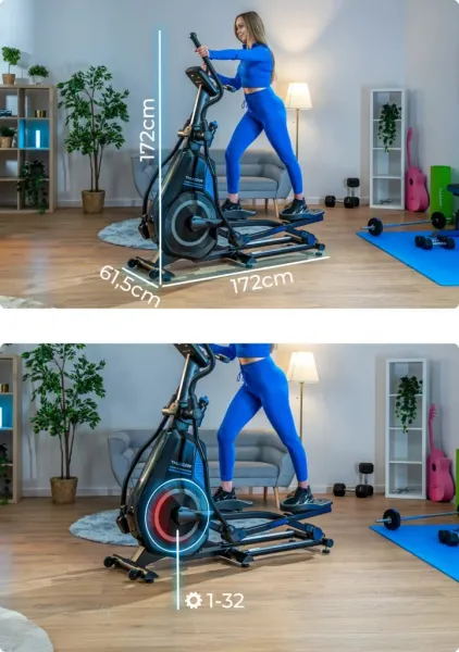 JAKS Eliptický trenažér Racer-x