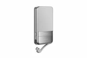 EcoFlow RAPID Magnetic Power Bank (5000mAh) - strieborná 1ECORAP5000