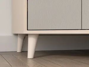 ArtMLM Šatníková skriňa LEVEL 02 | sivá