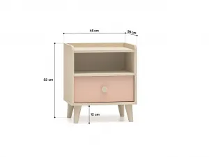 ArtMLM Detská izba LEVEL | ružová