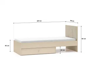 ArtMLM Detská izba LEVEL | sivá