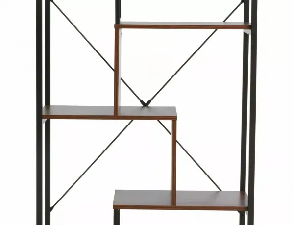 Signal Regál Net B 75 cm ořech tmavý/černý