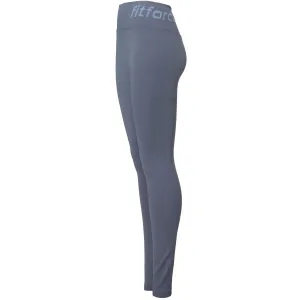 Fitforce LAUWRY Dámske fitnesslegíny, tmavo sivá, veľkosť