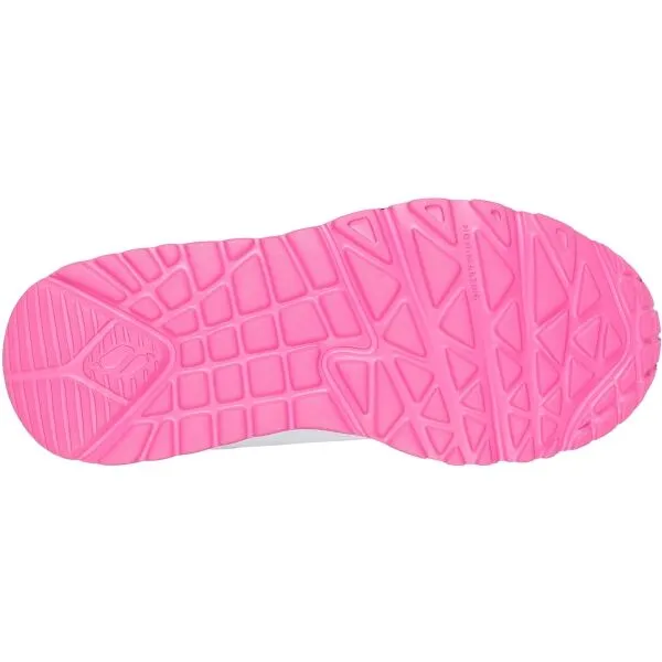 Skechers UNO LITE - LOVELY LUV Detská voľnočasová obuv, biela, veľkosť