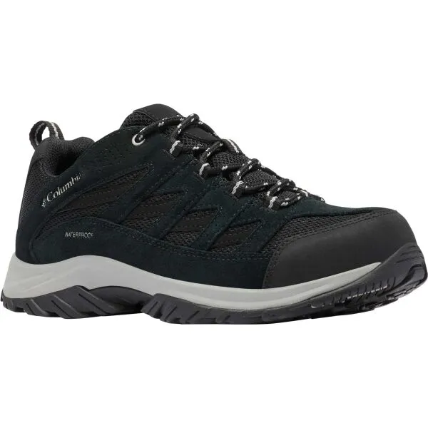 Columbia CRESTWOOD WATERPROOF M Pánska outdoorová obuv, čierna, veľkosť 43