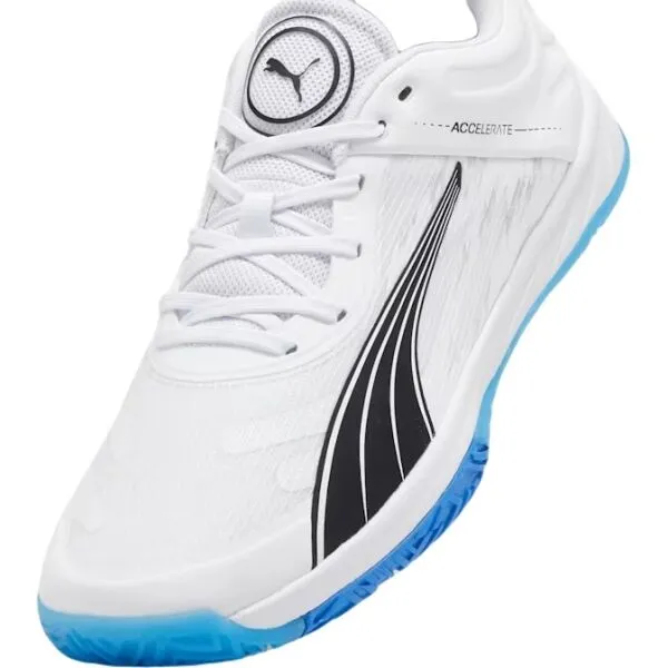 Puma ACCELERATE TURBO Pánska halová obuv, biela, veľkosť 41