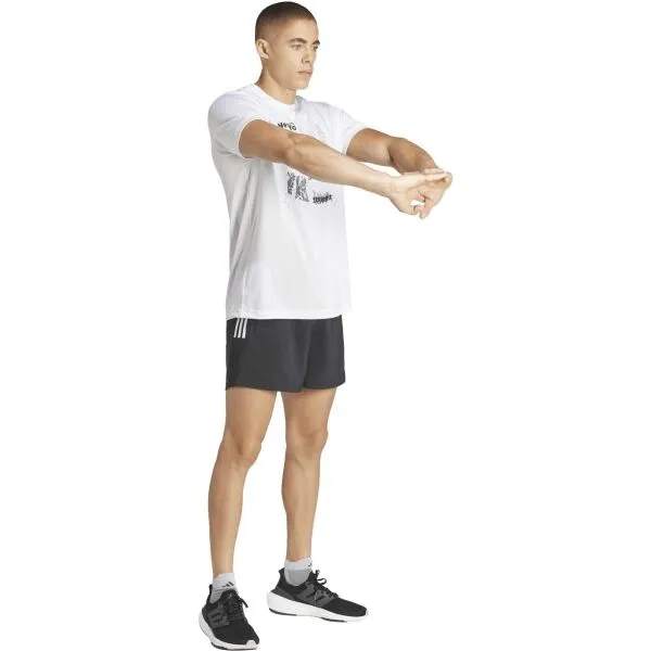 adidas OWN THE RUN SHORT Pánske bežecké šortky, čierna, veľkosť XXL 7"