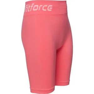 Fitforce LAUWRYNNA Dievčenské fitness šortky, ružová, veľkosť 152-158