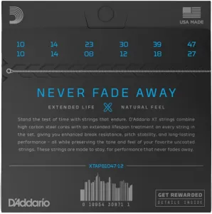 D'Addario XTAPB1047-12