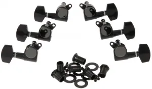 Razzor Guitar Tuners 3+3 Black