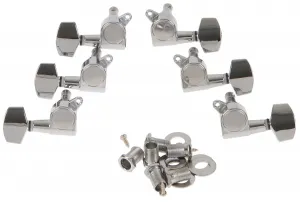 Razzor Guitar Tuners 3+3 Chrome