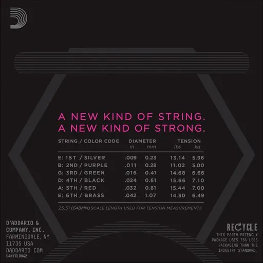 D'Addario NYXL0942-3P