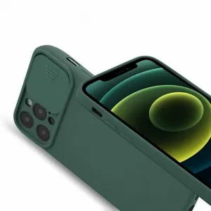 Nexeri obal s ochranou šošovky, iPhone 14 Pro Max, zelený