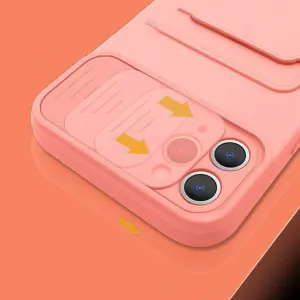 Nexeri obal s ochranou šošovky, iPhone 14 Plus, oranžový