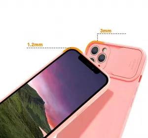 Nexeri obal s ochranou šošovky, iPhone 14 Plus, oranžový