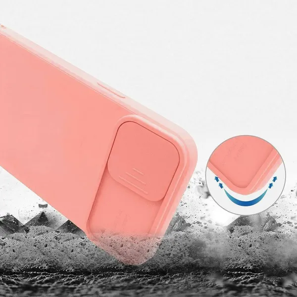 Nexeri obal s ochranou šošovky, iPhone 14 Plus, oranžový