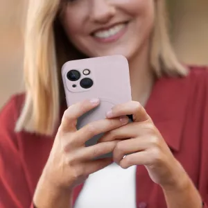 Obal Silicone Mag Cover, iPhone 17 Pro Max, ružový