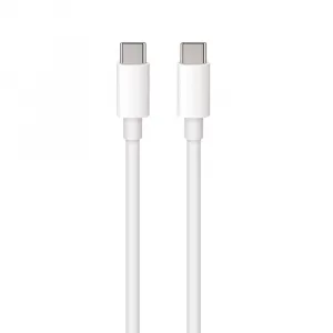 Maxlife kábel MXUC-05 USB-C - USB-C 2,0 m 100W, biely