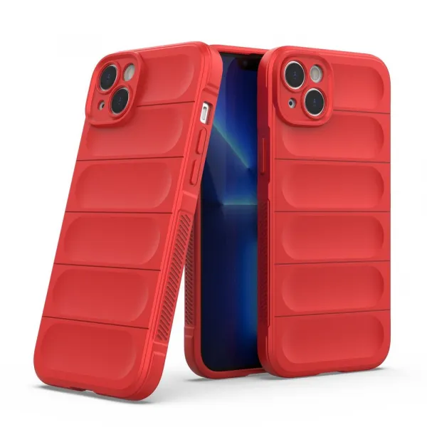 Magic Shield obal, iPhone 14 Plus, červený