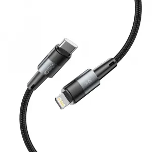 Tech-Protect UltraBoost USB-C - Lightning kábel, PD20W / 3A, 2 m, sivý