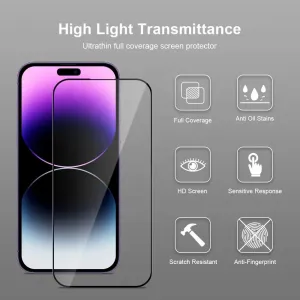 Tvrdené sklo Full Glue Easy-Stick s aplikátorom, iPhone 11 Pro