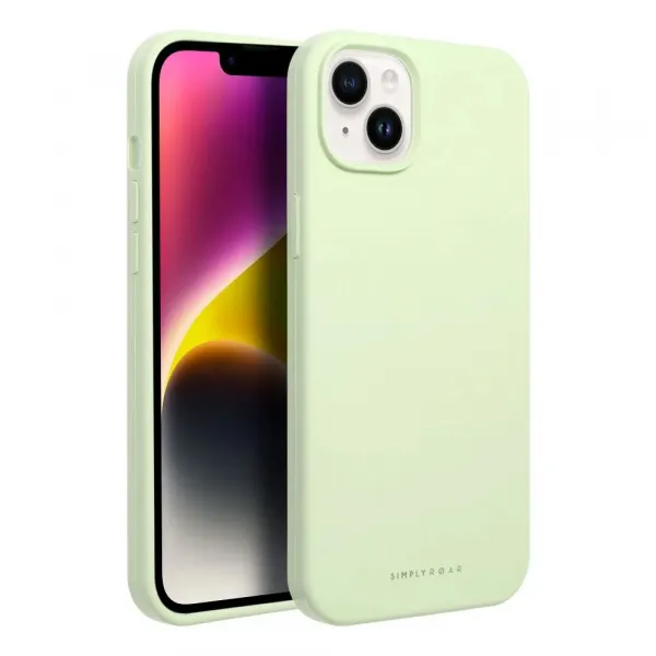 Roar Cloud-Skin, iPhone 14 Plus, svetlo zelený