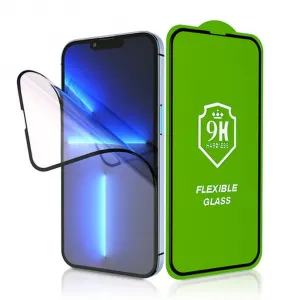 Nano 5D ochranné tvrdené sklo, iPhone 16 Pro Max, čierne