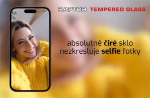 Swissten Raptor Diamond Ultra Clear 3D Tvrdené sklo, iPhone 14 Pro Max, čierne