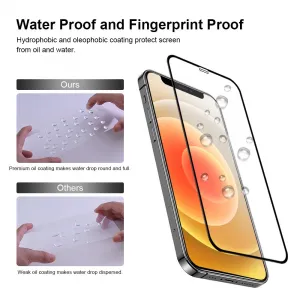 JP Full Pack Tvrdených skiel, 2x 3D sklo s aplikátorom + 2x sklo na šošovku, iPhone 12 Mini