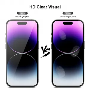JP Mega Pack Tvrdených skiel, 3 sklá na telefón s aplikátorom + 2 sklá na šošovku, iPhone 14 Pro