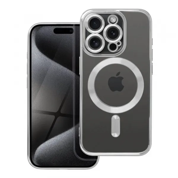 OEM Electro Kryt s MagSafe pre iPhone 17 Pro Max, Sivý