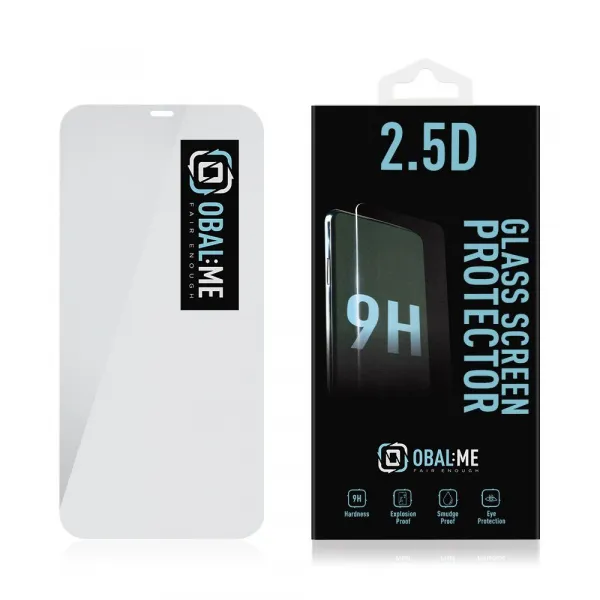 OBAL:ME 2.5D Tvrdené Sklo pre Apple iPhone 12 Mini, priehľadne