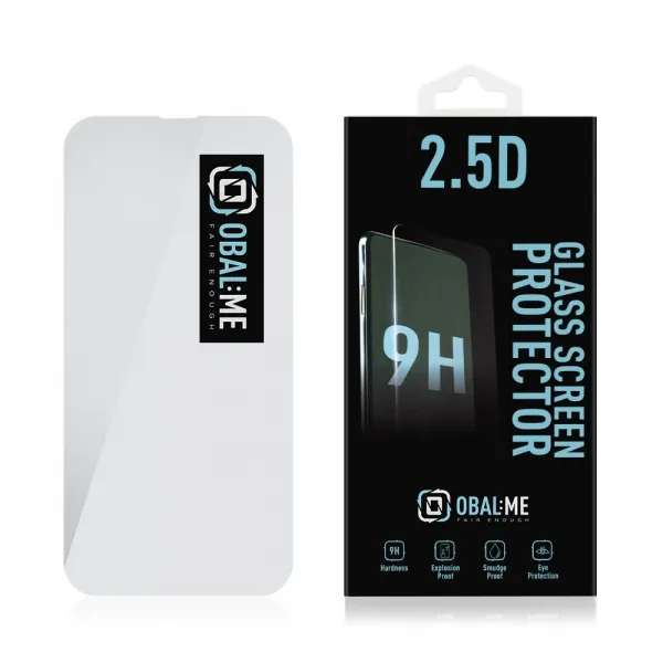 OBAL:ME 2.5D Tvrdené Sklo pre Apple iPhone 13 Pro Max / 14 Plus, priehľadne